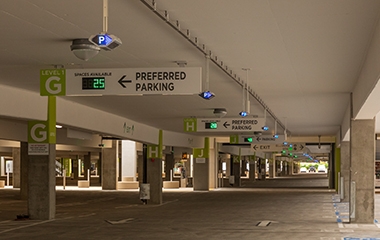 Image for Aviation Pros: San Diego International Airport Unveils Indect’s  Parking Guidance System In New Terminal 2 Parking Plaza