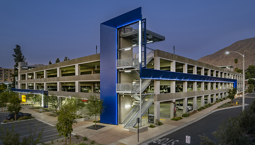 Image for UC Riverside Big Springs Parking Structure 2 Sets Sustainability Standard