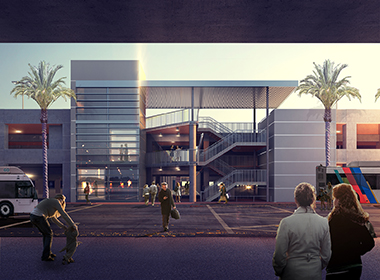 Image of San Diego Union-Tribune: Airport Parking Garage Starting Construction