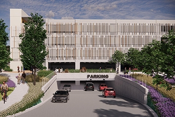 Image of UC Davis Health Center Parking Structure V