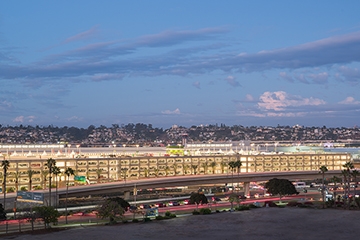 Image of San Diego International Airport Terminal 1 Parking Plaza