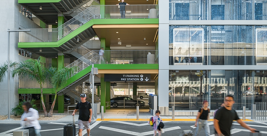 Slideshow image for SAN T1 Parking Plaza and Hillcrest First Avenue Parking Structure Recognized by IPMI Awards of Excellence
