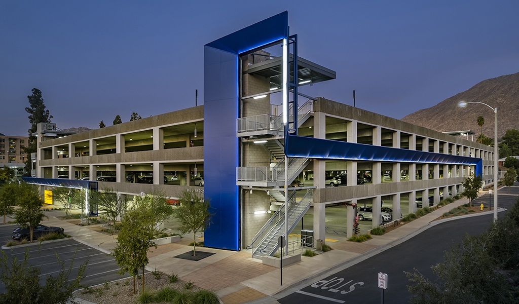 Slideshow image for UC Riverside Big Springs Parking Structure #2