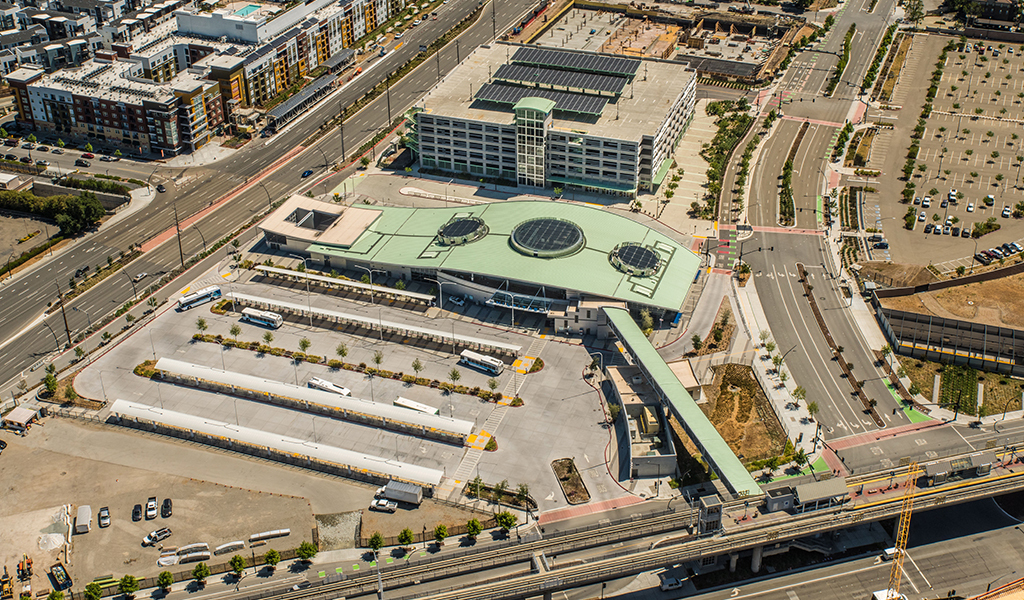 Slideshow image for VTA Milpitas Station Parking Structure