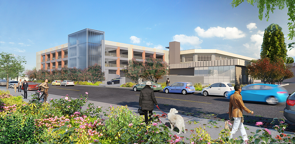 Slideshow image for Salinas Valley Memorial Hospital Parking Structure Annex